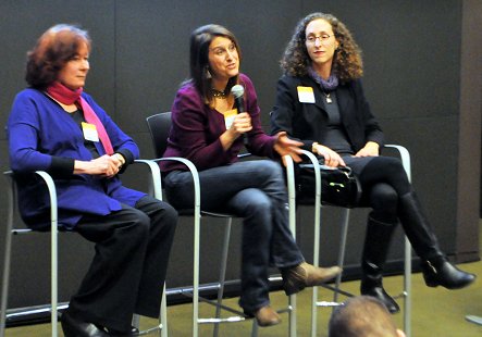 Karen Devitt, Aviva Goldfarb and Lindsey Parsons